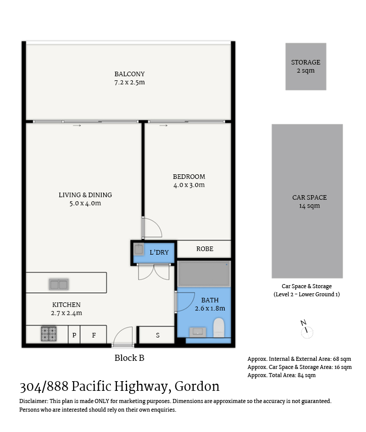 U304/888 Pacific Highway, Gordon NSW 2072 rental photo 8